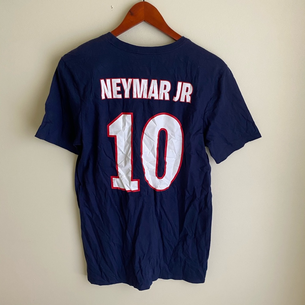 Nike PSG neymar soccer tshirt Paris Saint Germain